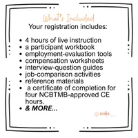 (Live) Understanding Spa Employment - 4 CE Hours – Image 3