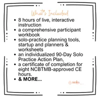 (Live) Going Solo: A Business Building Workshop for Massage Therapists - 8 CE Hours – Image 2