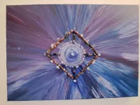 Violet Eye of Light - By Anja Roberts – Image 1