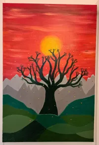 Sacred Tree at Sunset - By Anja Roberts  – Image 1