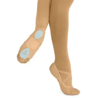 Ballet Shoes - Canvas – 5 A, Dark Tan