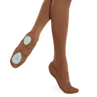 Ballet Shoes - Canvas – 6 A, Chestnut