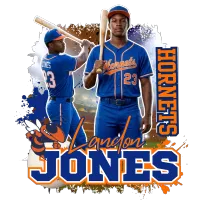 Baseball Editable Canva Template Bundle – Image 1