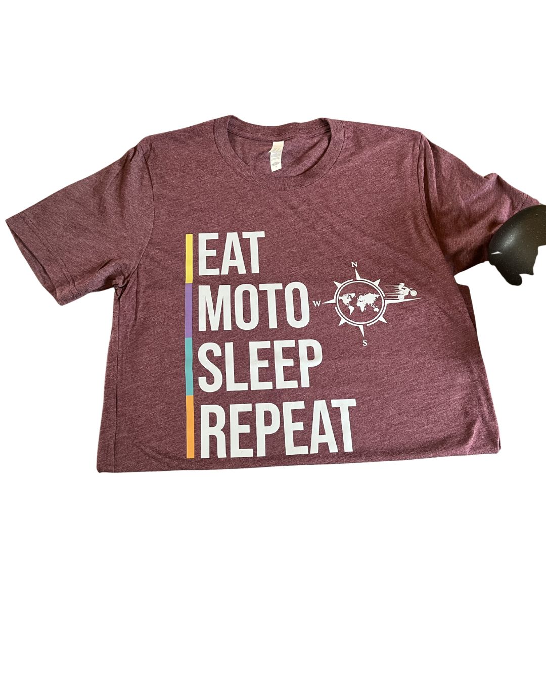 Eat, Moto, Sleep, Repeat T-Shirt – Image 4