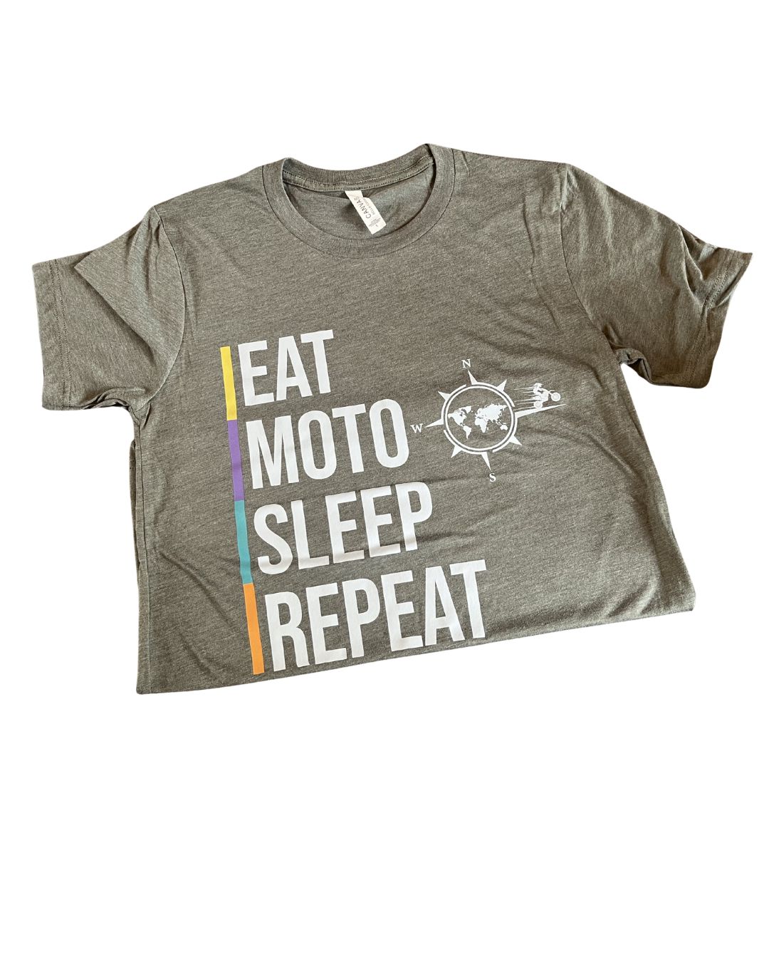 Eat, Moto, Sleep, Repeat T-Shirt – Image 5