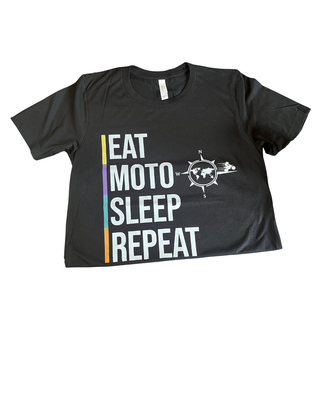 Eat, Moto, Sleep, Repeat T-Shirt – Image 3