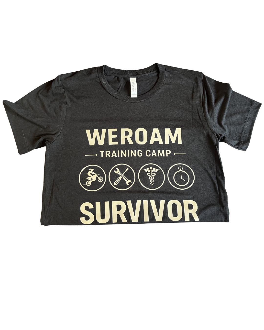 WeRoam Training Camp Survivor T-Shirt – Image 1