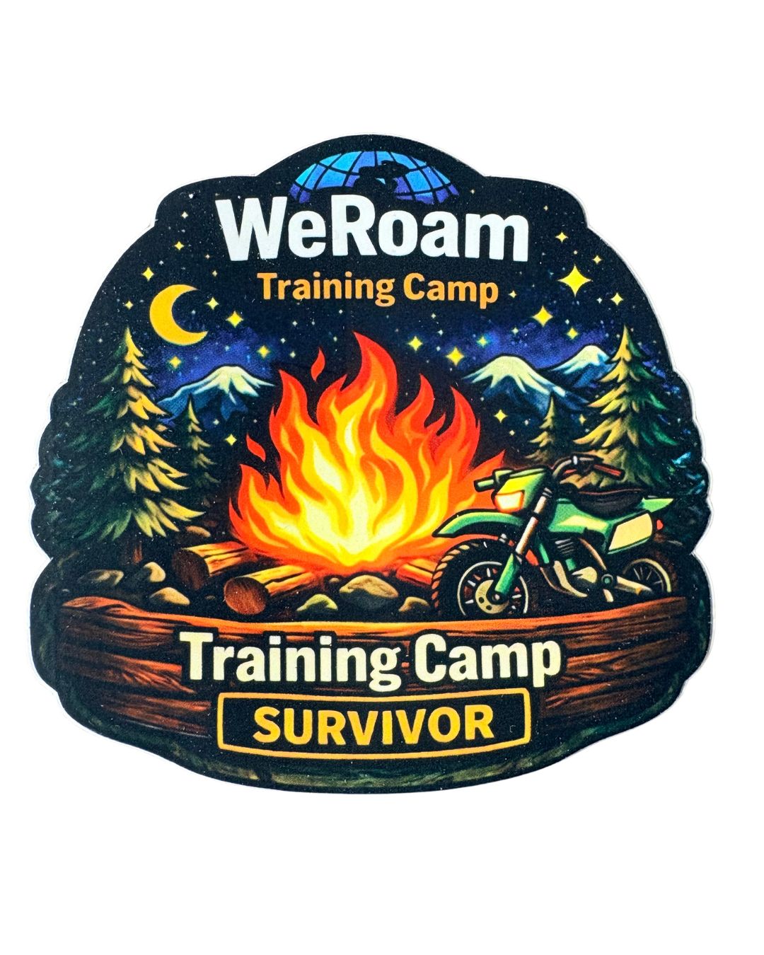 WeRoam Training Camp Survivor Sticker – Image 1