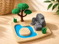 Safari Animal Flexi Desk Set – Image 3
