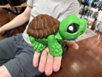 Jumbo 3D Printed Tortoise Flexi – Image 3