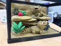 Bearded Dragon Tiny Terrarium – Image 2