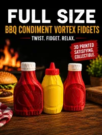 BBQ Condiment Vortex Fidget – Image 1