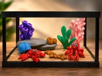 Hermit Crab Tiny Terrarium – Image 1