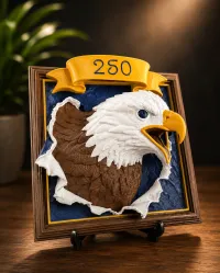 Breakthrough Eagle Impression Sculpture – Image 2