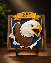 Breakthrough Eagle Impression Sculpture – Image 1