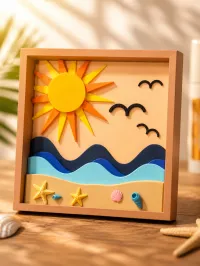 Layered Shaddowbox Art – Image 4