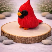 Birds and Bright Flyers 3D Printed Knit Textured Animals – Image 2