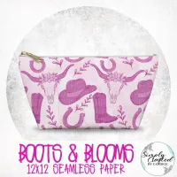 Boots & Blooms Seamless Paper – Image 4