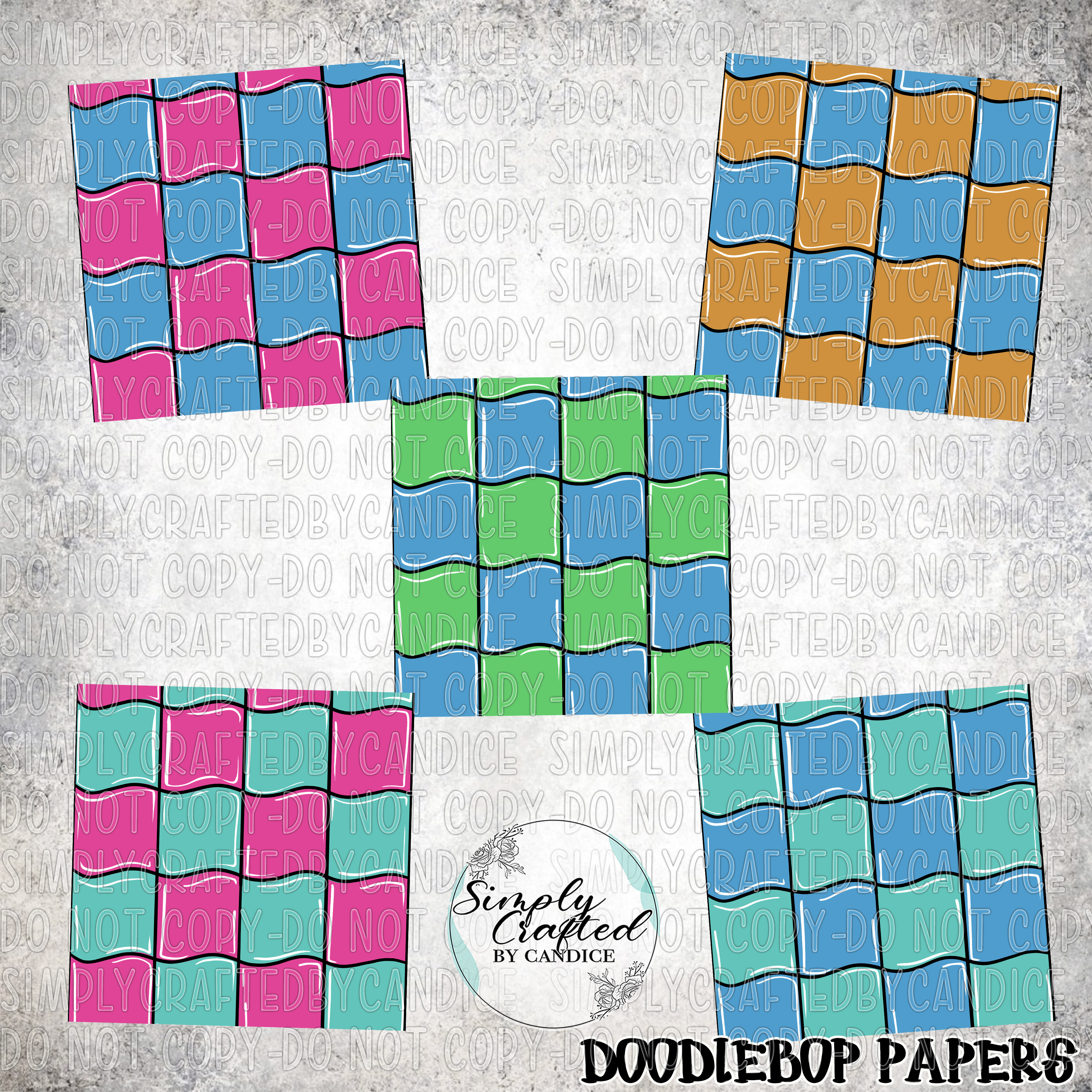 DoodleBop Hand drawn LAYERED Alpha Bundle – Image 4