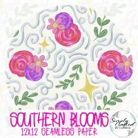 Southern Blooms Seamless Paper – Image 1