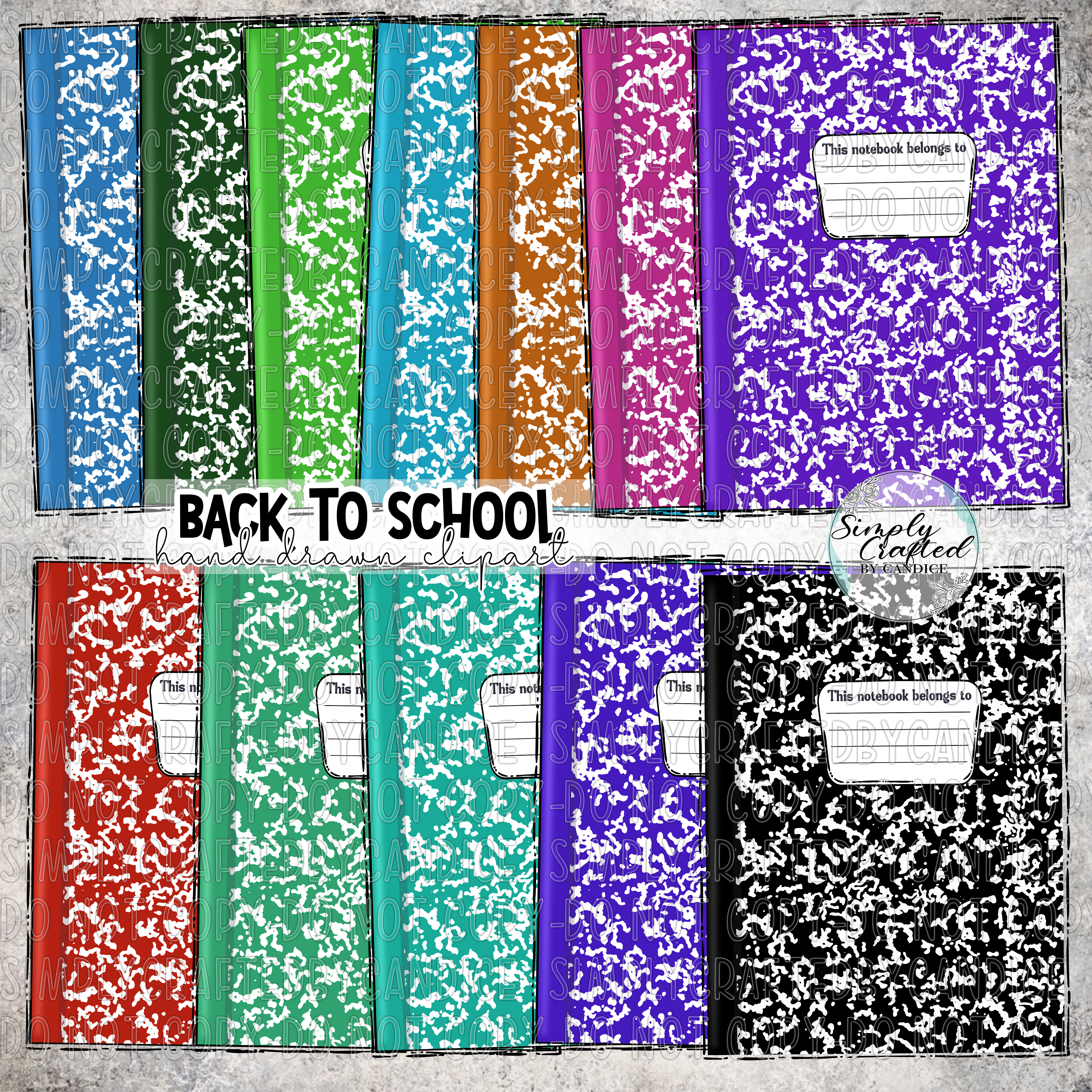  Back to School 2023 Clipart Bundle – Image 4