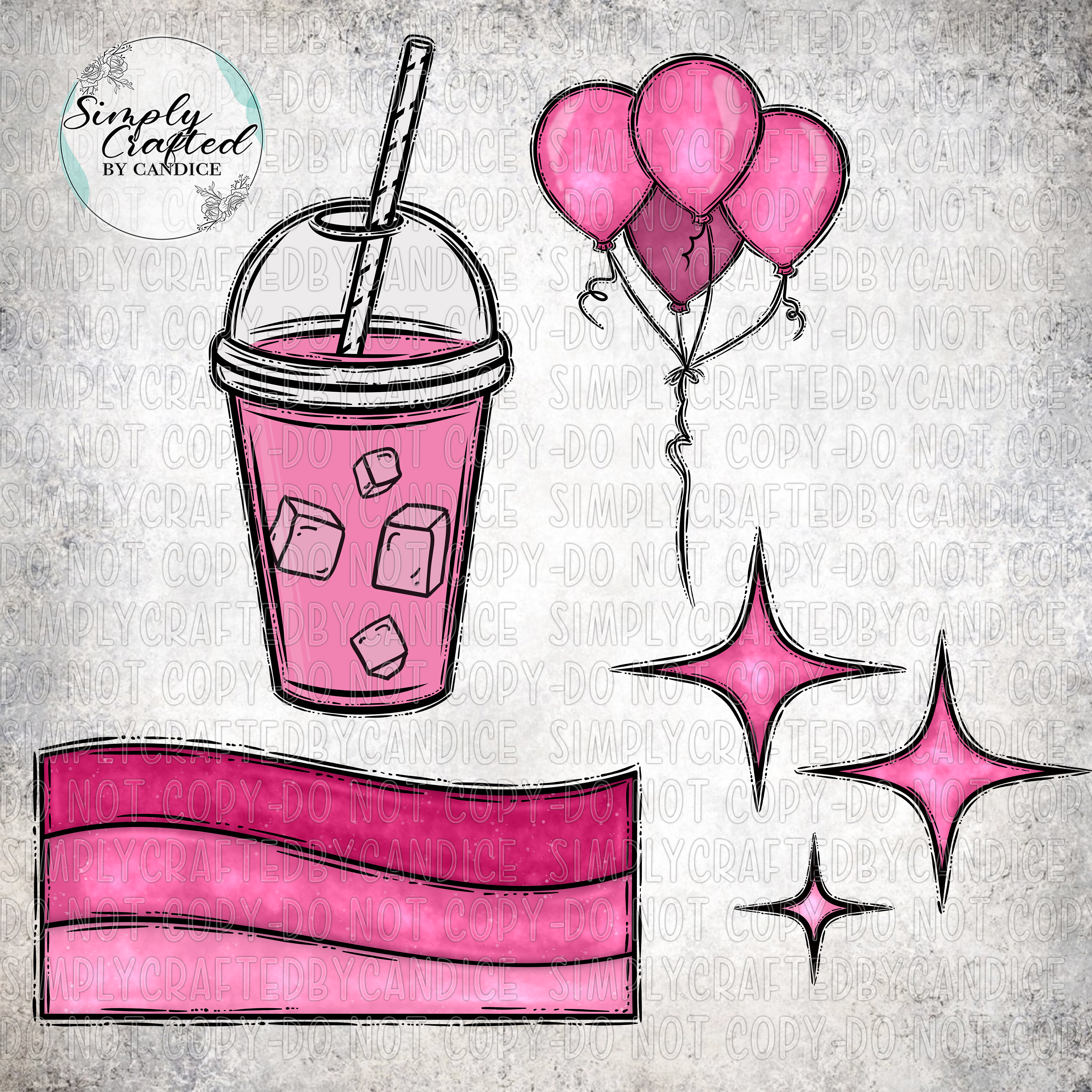 Breast Cancer Awareness Clipart Bundle – Image 2