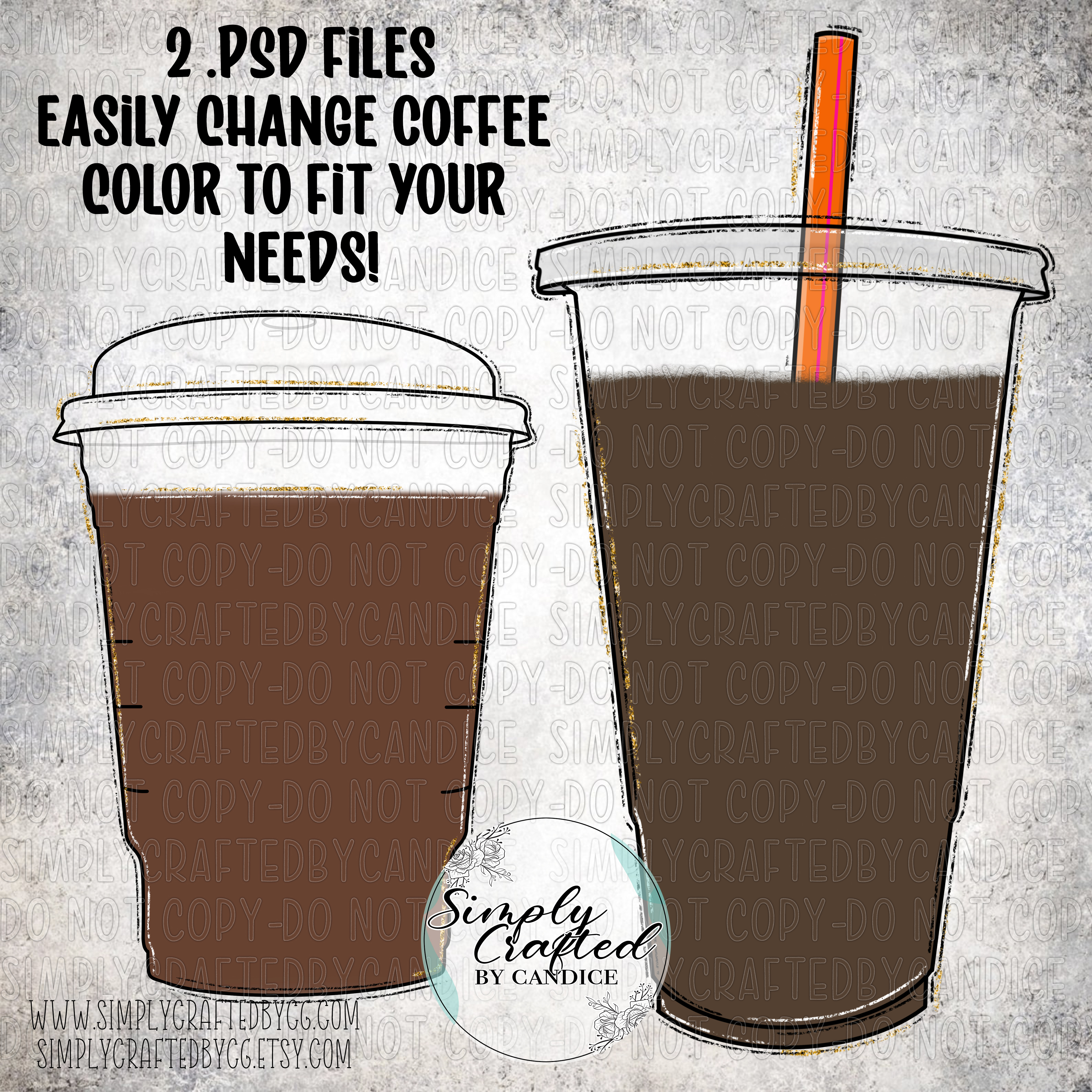 Cups Clipart Bundle – Image 2