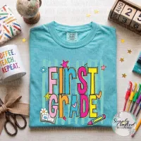 Elementary pk-5 Retro T-shirt Design PNG – Image 13