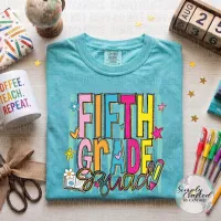 School Squad Retro T-shirt Design PNG – Image 28