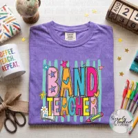 School Teacher/Staff Retro T-shirt Design PNG – Image 28