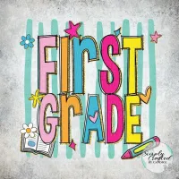 Elementary pk-5 Retro T-shirt Design PNG – Image 11