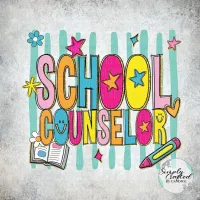School Teacher/Staff Retro T-shirt Design PNG – Image 9