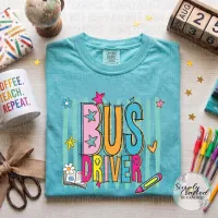 School Teacher/Staff Retro T-shirt Design PNG – Image 30