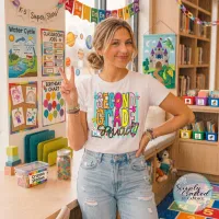 School Squad Retro T-shirt Design PNG – Image 16