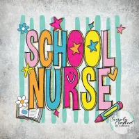 School Teacher/Staff Retro T-shirt Design PNG – Image 13
