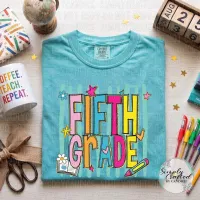 Elementary pk-5 Retro T-shirt Design PNG – Image 25