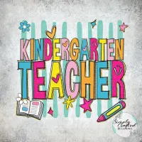 School Teacher/Staff Retro T-shirt Design PNG – Image 48