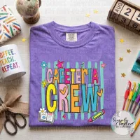 School Teacher/Staff Retro T-shirt Design PNG – Image 16