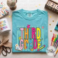 Elementary pk-5 Retro T-shirt Design PNG – Image 19