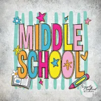 School Teacher/Staff Retro T-shirt Design PNG – Image 17