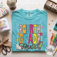 School Squad Retro T-shirt Design PNG – Image 24