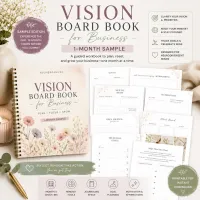 June: Vision Board Book for Business (1 Month Sample) – Image 1