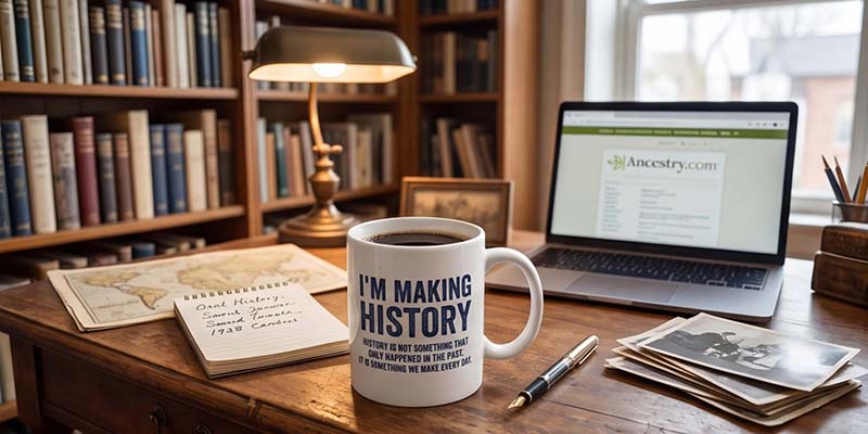I'm Making History Mug – Image 1