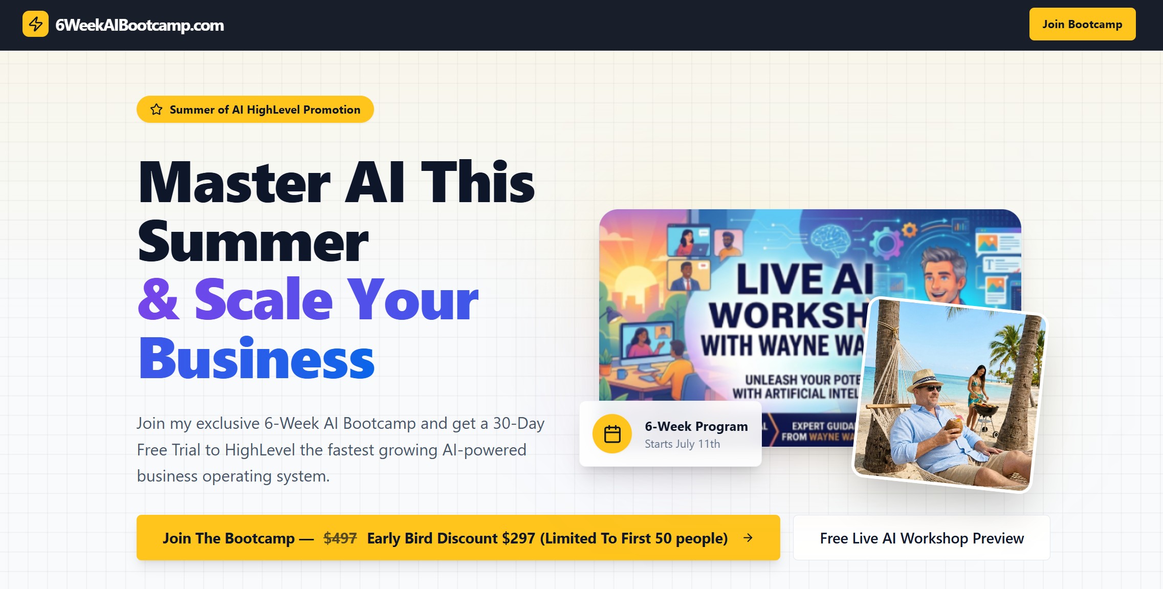 6 Week AI Bootcamp – Image 2