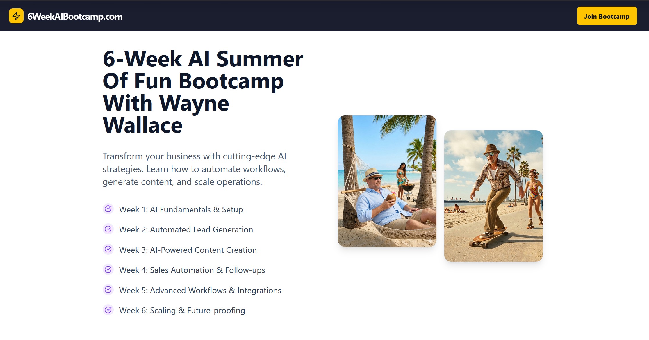 6 Week AI Bootcamp – Image 4