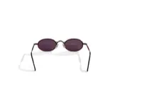 Matsuda 10402 Oval Wire-Rim Frame – Image 2