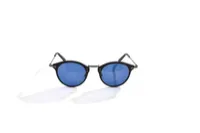 Masunaga GMS-805 Combination Round Sunglasses – Image 1