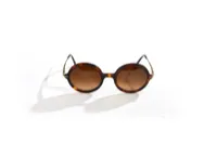 Matsuda M2030 Round Wire-Rim Sunglasses – Image 1