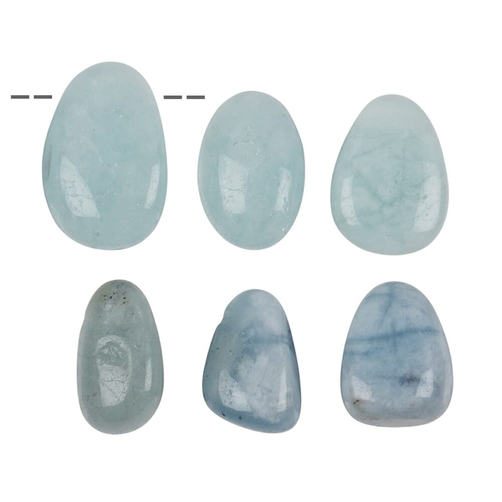 Trommelstein-Schmuck & Hilfe für jedes der 12 Sternzeichen – Aquamarin