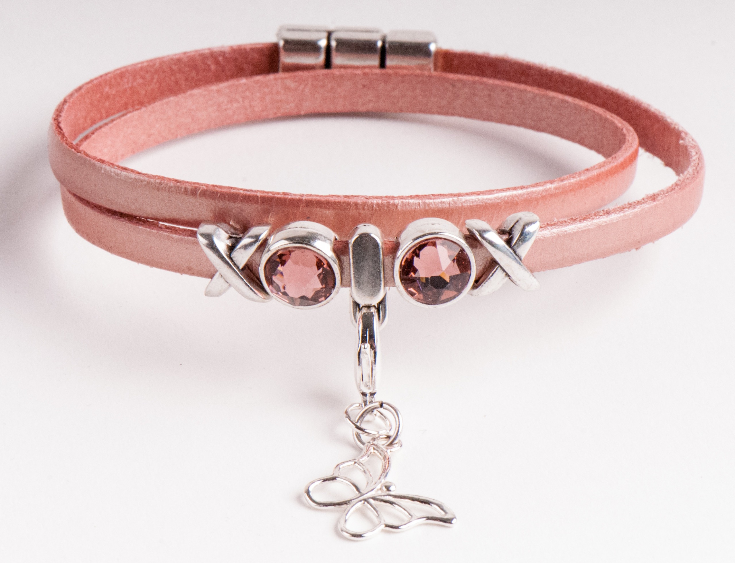 6 x Kristallarmband Engelsrufer – Schmetterling